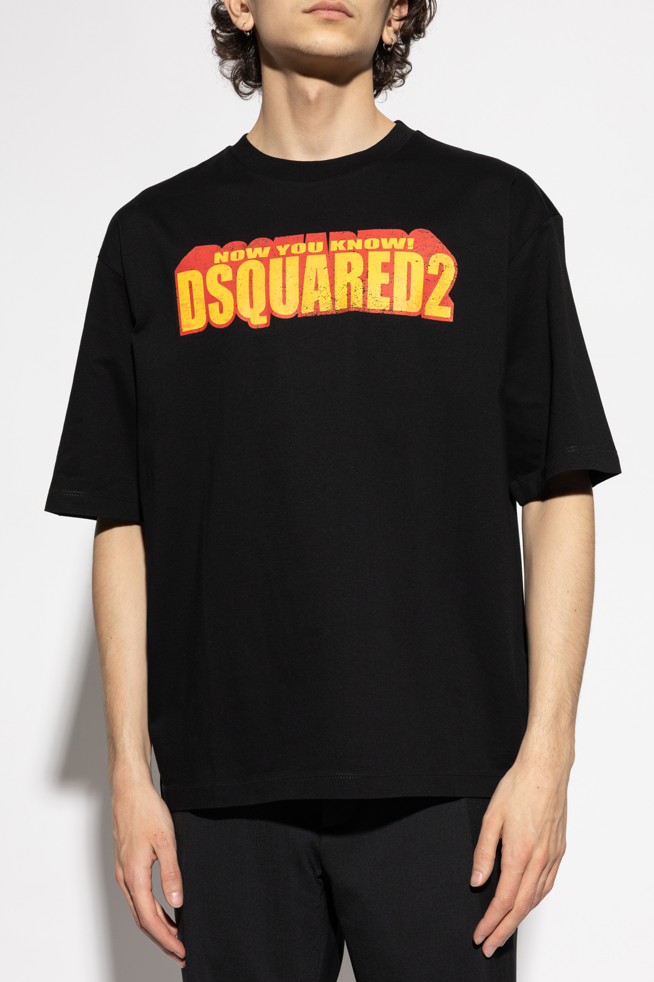 Dsquared2 T-shirt with logo | Men's Clothing | Vitkac